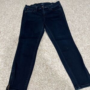 LOFT Women's Midnight Blue Skinny Jeans